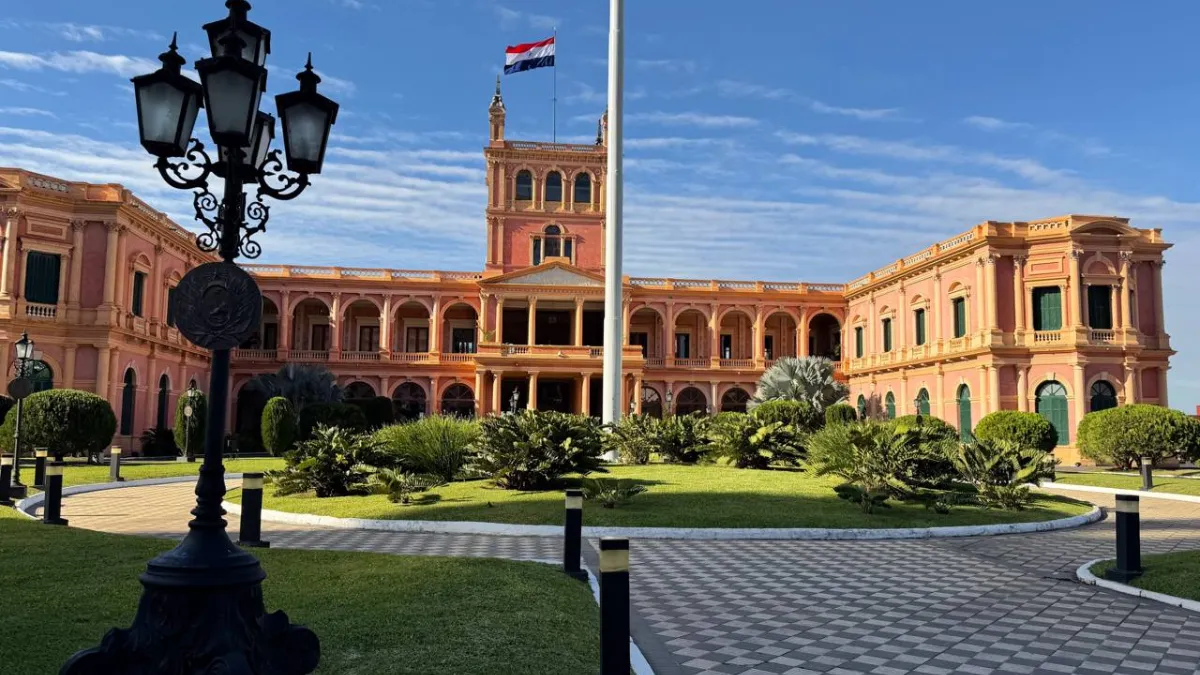 Palacio de López, en Asunción (Paraguay)